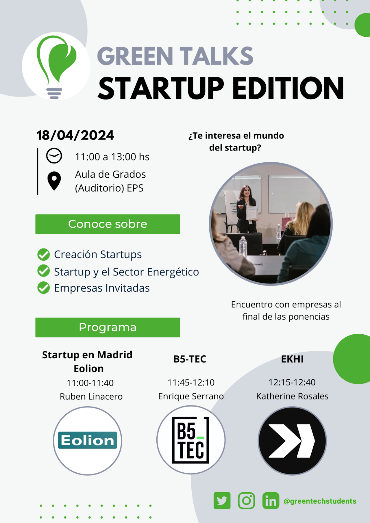 Personas colaborando en una startup